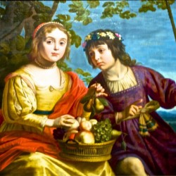 Double portrait of Henriette
